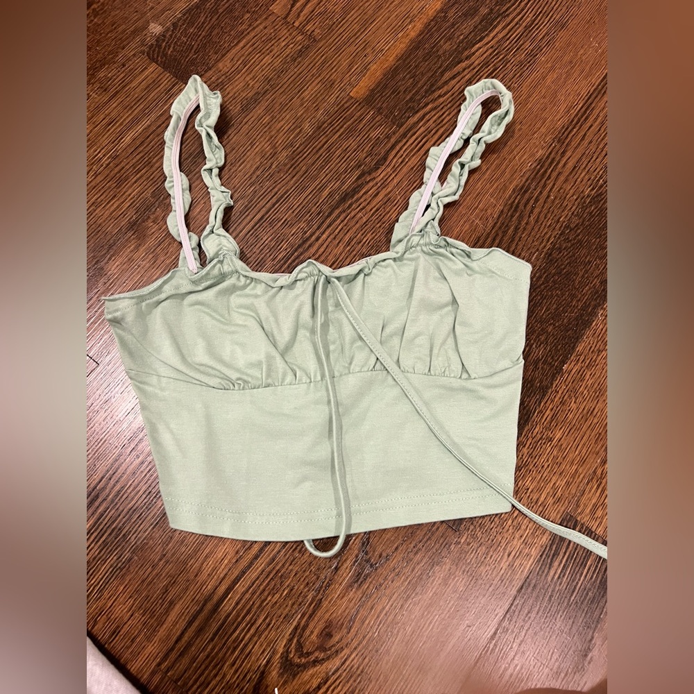 green cute tank